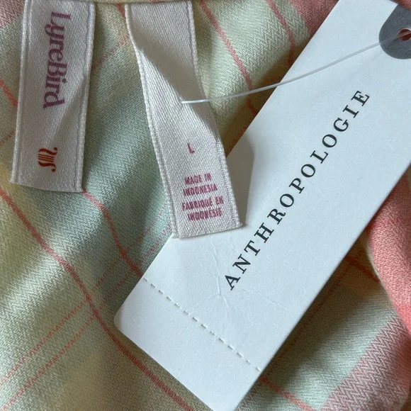 NWT Anthropologie Lyrebird Crop Top(size Large) - Picture 6 of 7